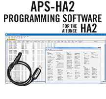 APS-HA2  Programming Software and J9131P Cable for the<br>Ailunce HA2 radio*